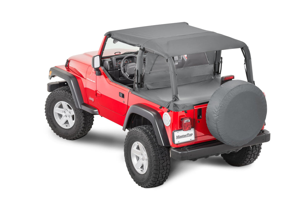 Bimini Top Plus, Black Diamond, by MasterTop ('97 - '06 Wrangler TJ) - Jeep World