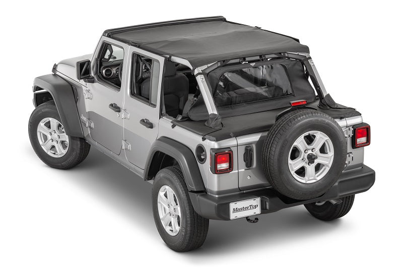 Bimini Top Plus In MasterTwill Fabric by MasterTop  (18-22 Jeep Wrangler JL Unlimited) - Jeep World