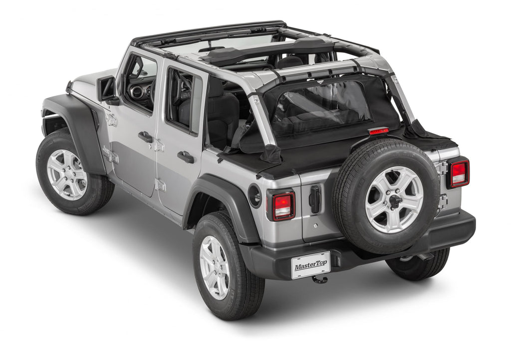 MasterTwill Windstopper & Tonneau Cover Combo by MasterTop (2018+ Wrangler JLU 4-Door Hard Top Models) - Jeep World