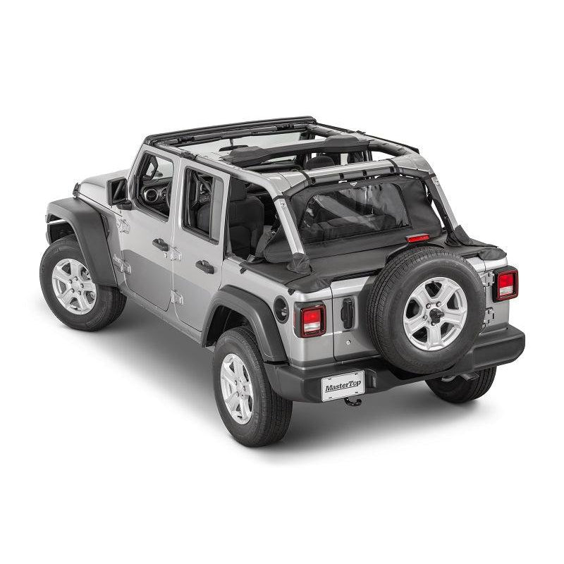 SavadiCar Rear Trunk Bikini Cover – Fits Jeep Wrangler JK 4-Door 2007-2017