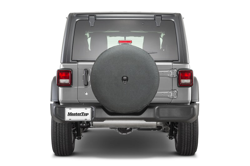 Spare Tire Cover, Black 32" tire, by MasterTop (2018+ Wrangler JL) - Jeep World