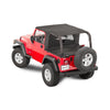 Ultimate Soft Top Combo, includes WindStopper, Bimini Top Plus, and Tonneau Cover, Black, by MasterTop ('03 - '06 Wrangler TJ)