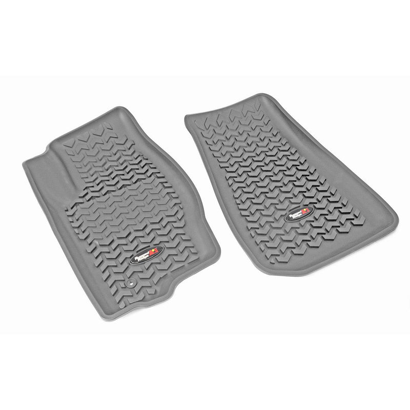 Floor Liners, Front, Gray by Rugged Ridge ('07-'18 Patriot MK)