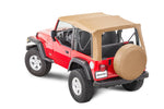 Replacement Soft Top with Doorskins & Tinted Windows, Spice, by MasterTop ('97 - '06 Wrangler TJ)