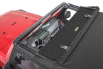 MasterTwill Soft Top, Black, With Doorskins, Tinted Glass by MasterTop ('97 - '06 Wrangler TJ)