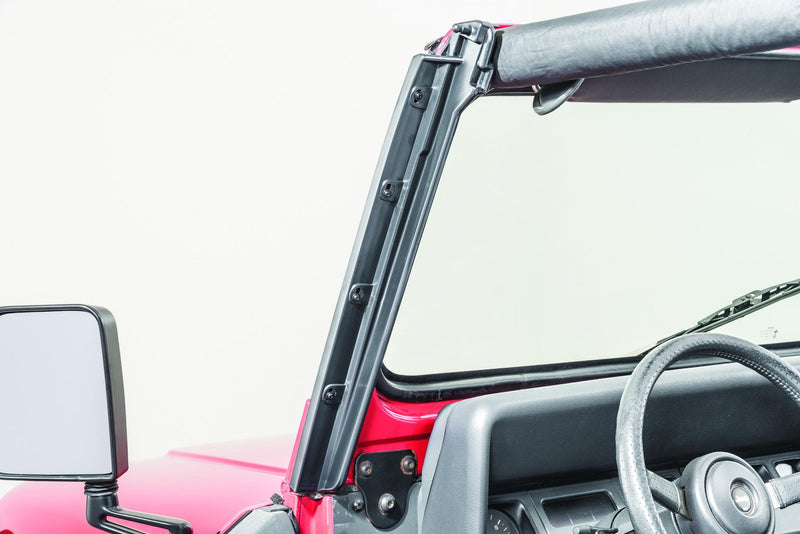 Complete Hardware Replacement Kit, Black, by MasterTop ('87 - '95 Wrangler YJ)