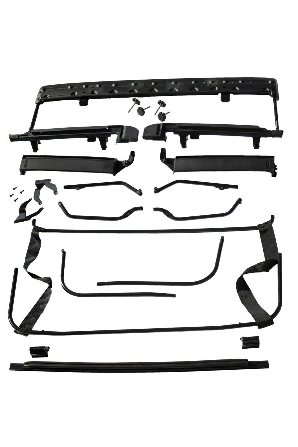 Complete Soft Top Hardware Kit by MasterTop ('07 - '18 Wrangler JK 2-Door) - Jeep World