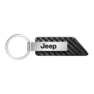 Jeep® Carbon Fiber Keychain
