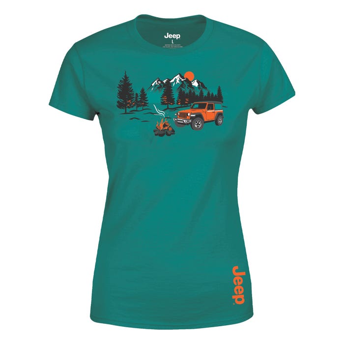 Jeep® Women's Teal T-Shirt