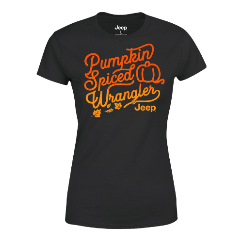 Jeep® Pumpkin Spiced Wrangler Women's Fall T-Shirt