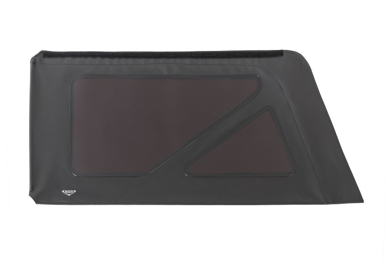 Factory Soft Top Replacement Drivers' Side Window, Black, by Mastertop ('13 - '18 Wrangler JK)
