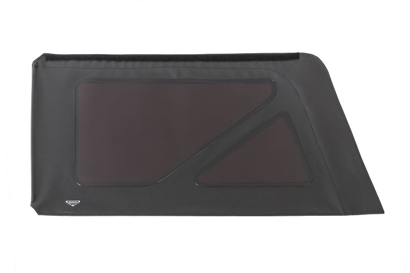 Factory Soft Top Replacement Drivers' Side Window, Black, by Mastertop ('07 - '18 Wrangler JK) - Jeep World
