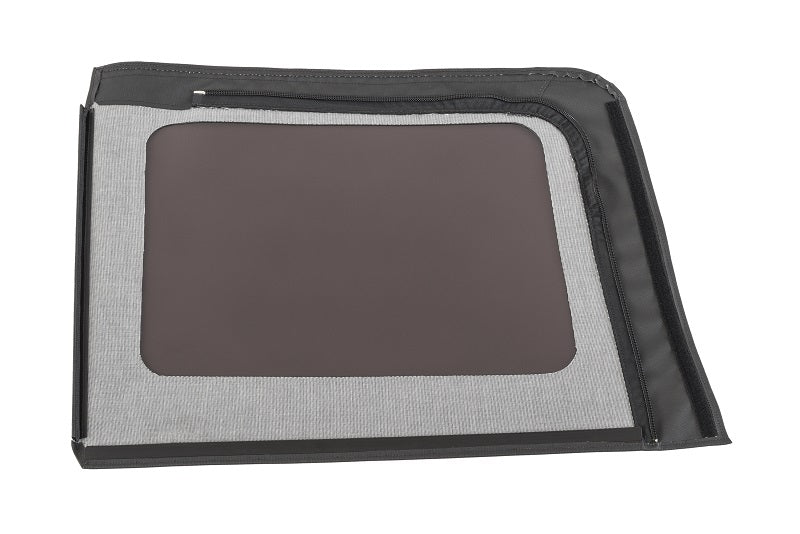 Quarter Window Replacement Kit, Drivers' & Passenger Side, Black Diamond, by MasterTop ('07 - '18 Wrangler JK 4-Door with Factory Top) - Jeep World