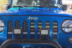 "Six for the Six" Grille Insert by Dirty Acres ('76 - '18 Wrangler CJ, YJ, TJ, LJ, JK, JKU) - Jeep World