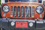 "American Tactical" Grille Insert by Dirty Acres ('76 - '18 Wrangler CJ, YJ, TJ, JK, JKU) - Jeep World