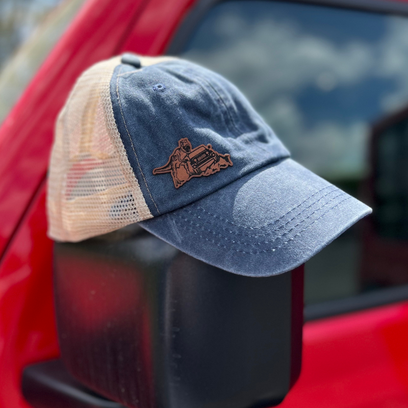 Trucker Hat Unisex Snapback - T-Rex Chase