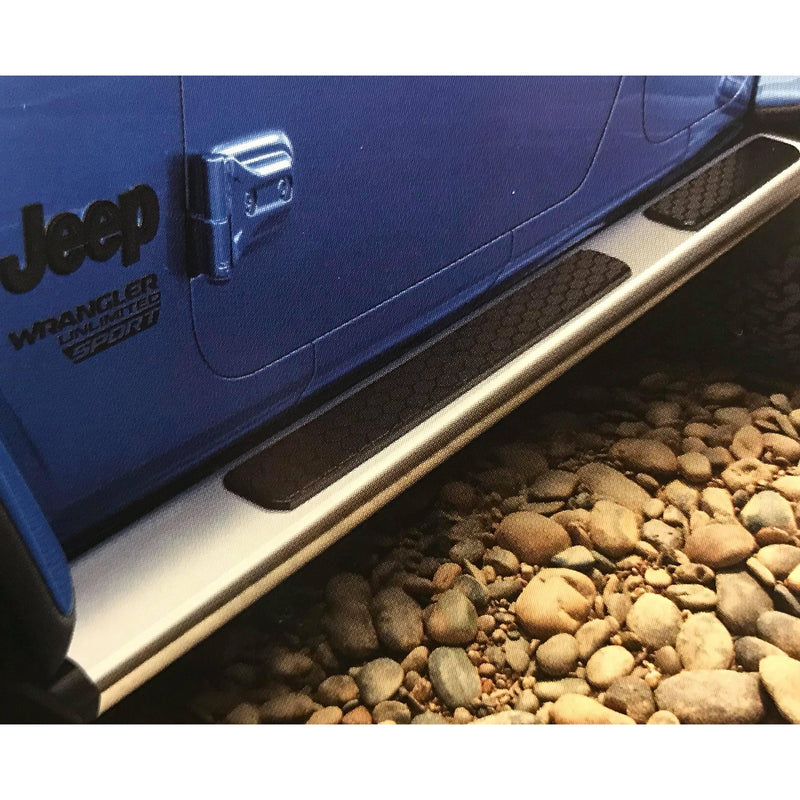 Tubular Sidesteps, Chrome, by Mopar ('18 Wrangler JLU 4-Door
