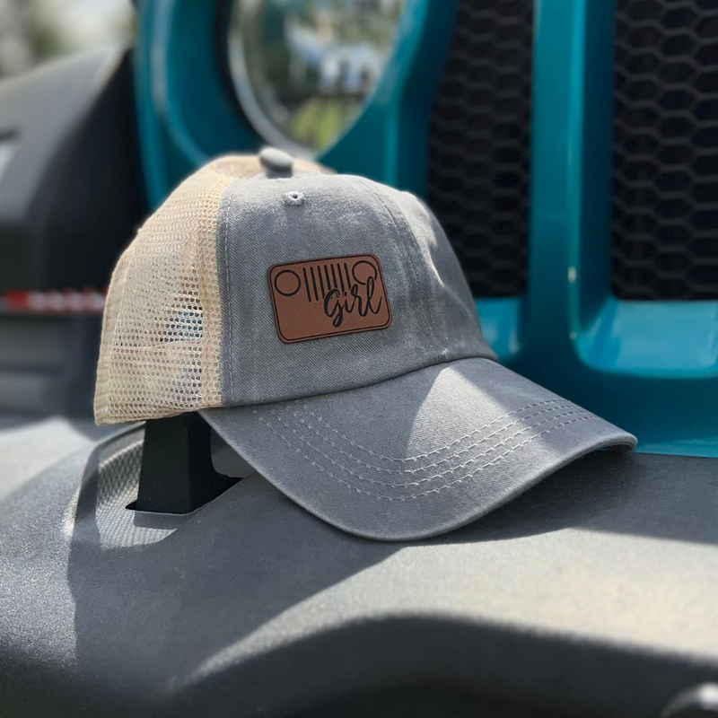 Trucker Hat Unisex Snapback - Jeep Girl