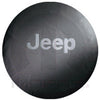 Jeep Anti-Theft Tire Cover, Black w/Black or Dk Gray Logo (P255/75/16, LT255/75R18, P255/70R18)