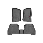 All-Weather Floor Liner Kit by WeatherTech (2020+ Gladiator JT)
