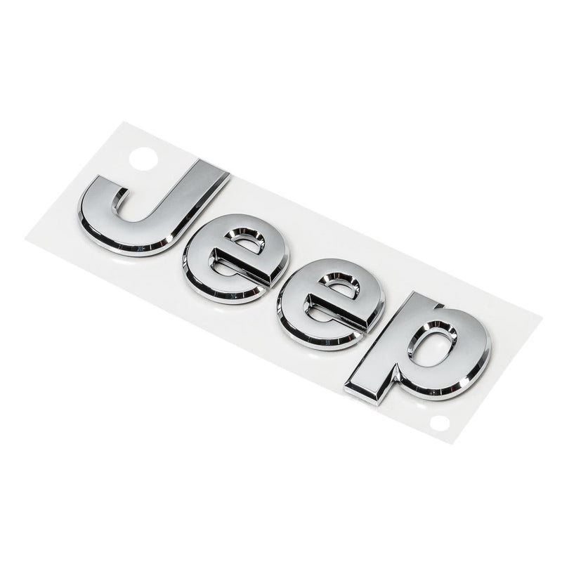 Chrome Jeep® Replacement Badge by Mopar (Universal)