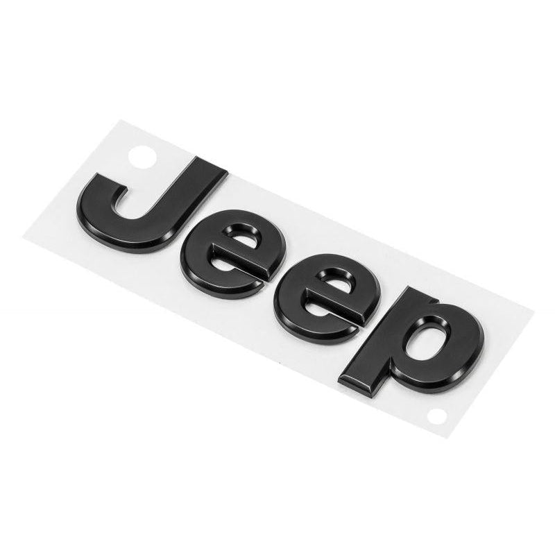 Black Jeep® Replacement Badge by Mopar (Universal)