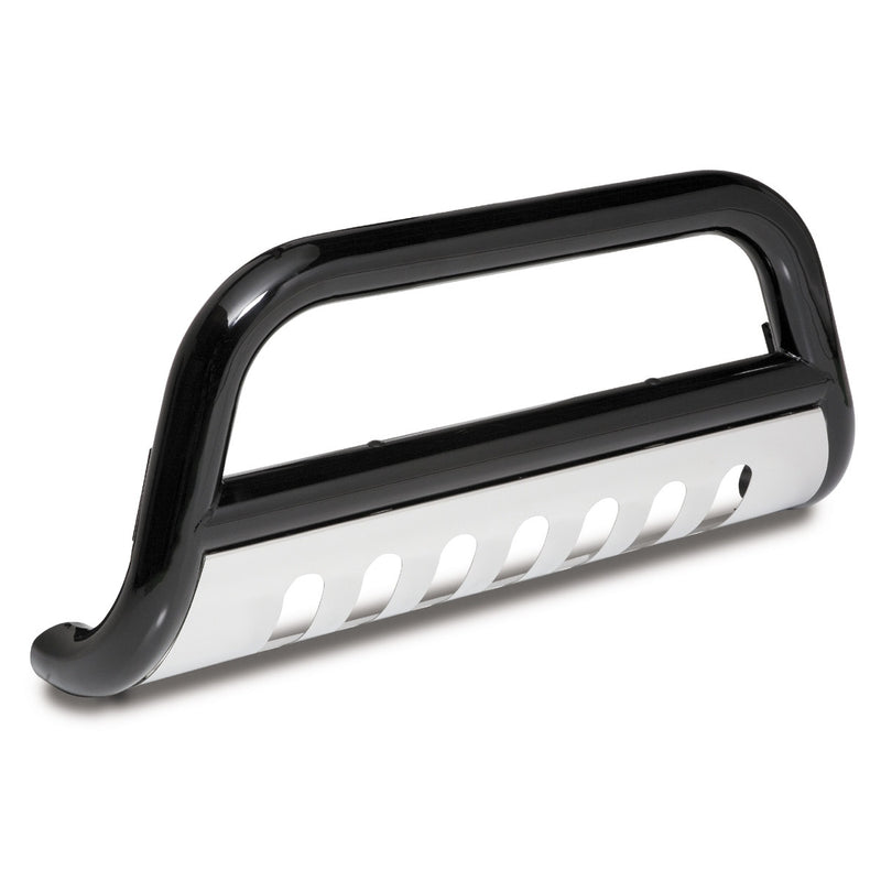 Bull Bar, 3 Inch, Black and Stainless by Rugged Ridge ('07-'09 Jeep Wrangler JK) - Jeep World