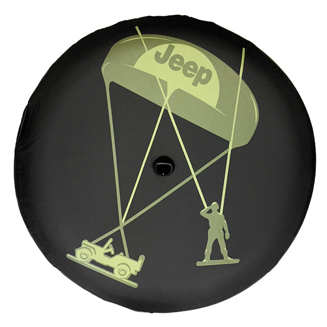 32" Willy's Logo Spare Tire Cover by Mopar (2018+ Jeep Wrangler JL)