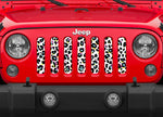 90's Leopard Print Jeep Grille Insert