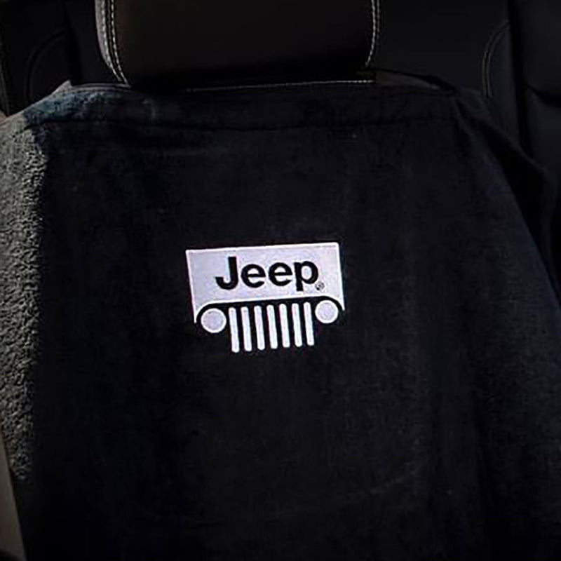Jeep Seat Towel with Grille Logo (Universal)