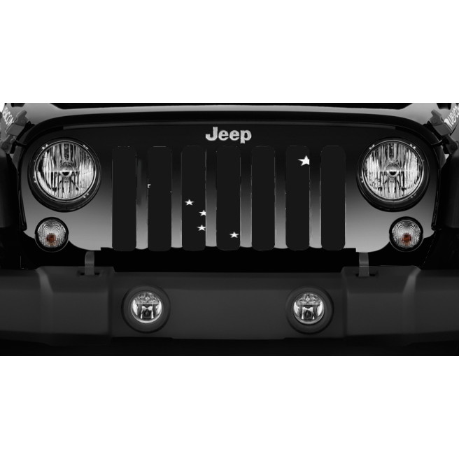 Alaska Tactical State Flag Jeep Grille Insert