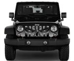Always Watching (Gray Eyes) Jeep Grille Insert