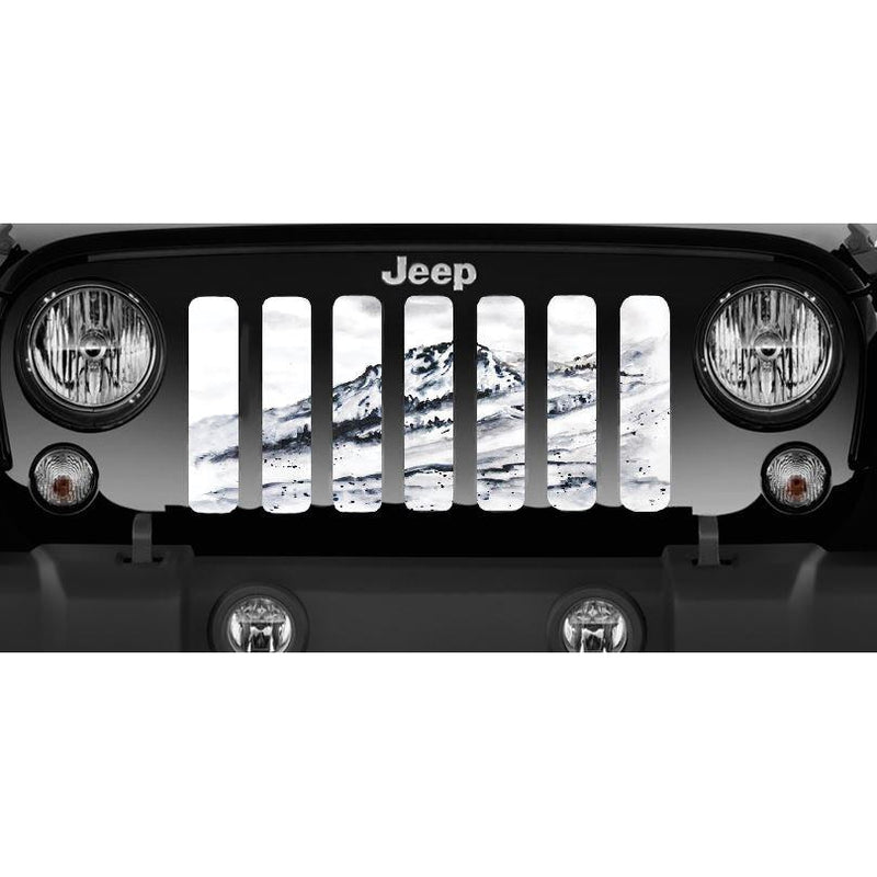 Appalachian Mountains Jeep Grille Insert