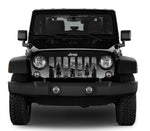 Bigfoot Gray Mountain Pine Jeep Grille Insert