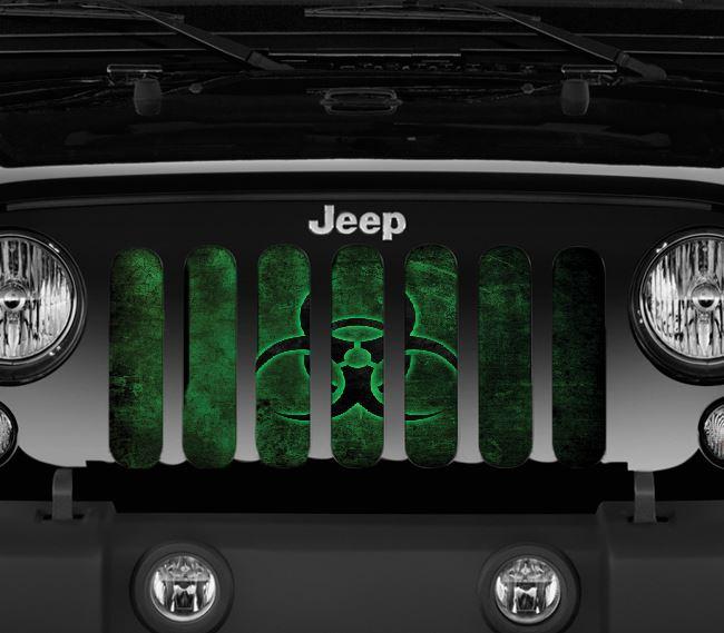 "Biohazard Glow" Grille Insert by Dirty Acres