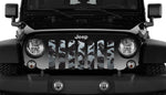 Black Crows Jeep Grille Insert