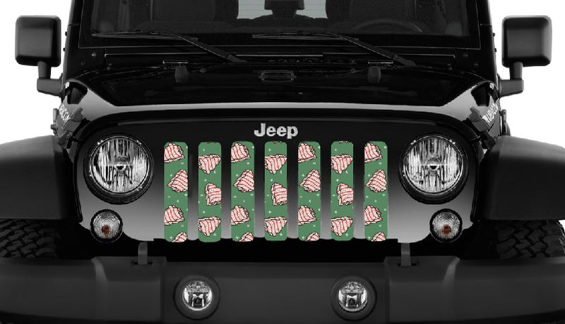 Christmas Tree Cakes Jeep Grille Insert