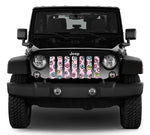 Conversation Hearts Jeep Grille Insert