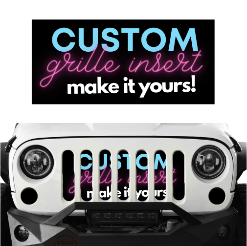 Custom Grille Insert by Dirty Acres