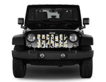 Daisies Jeep Grille Insert