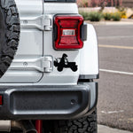 Jeep Dino Decal Black or White