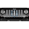 EMS Shield- Dark Gray- Jeep Grille Insert