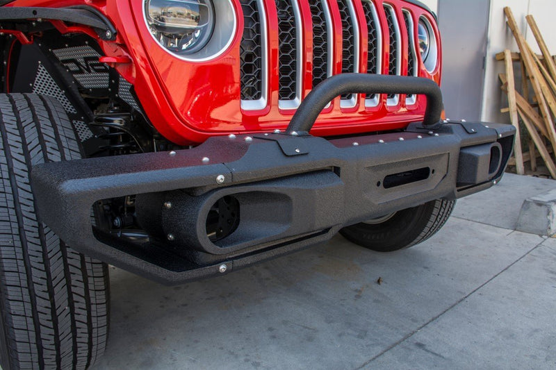 Modular Front Bumper with Bull Bar by DV8 Offroad (18+ Wrangler JL)