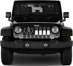 Georgia Tactical State Flag Jeep Grille Insert