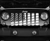Ghost Tactical Slanted American Flag Jeep Grille Insert