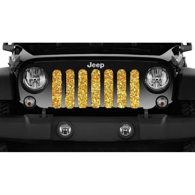 "Gold Glitter" Grille Insert by Dirty Acres