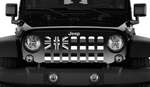 Hawaii Tactical State Flag Jeep Grille Insert