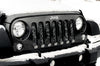 "High Peaks" JeepWorld.com Exclusive Grille Insert by Dirty Acres ('76 - '18 Wrangler CJ, YJ, TJ, JK, JKU) - Jeep World