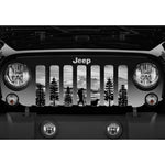 Hiker Gray Mountain Jeep Grille Insert