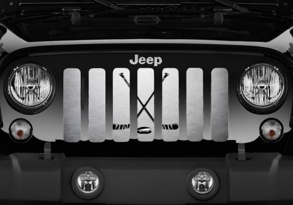 Hockey Jeep Grille Insert